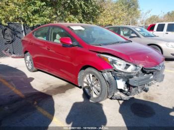  Salvage Hyundai ELANTRA