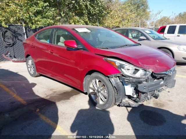  Salvage Hyundai ELANTRA