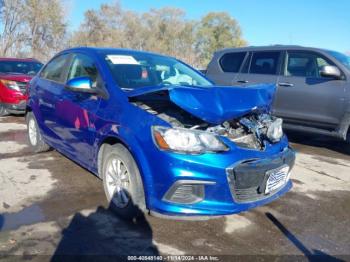  Salvage Chevrolet Sonic