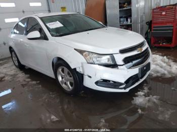  Salvage Chevrolet Cruze