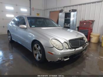  Salvage Mercedes-Benz E-Class