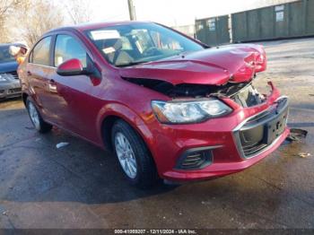  Salvage Chevrolet Sonic