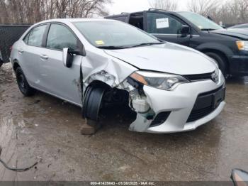  Salvage Toyota Corolla