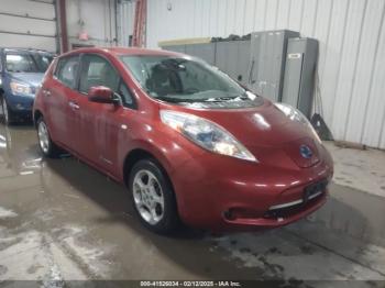  Salvage Nissan LEAF