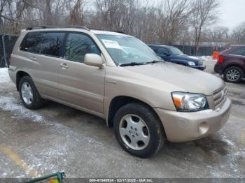  Salvage Toyota Highlander