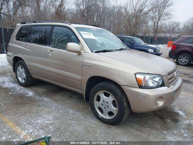  Salvage Toyota Highlander