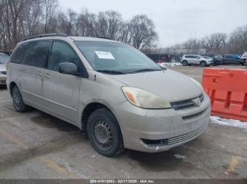  Salvage Toyota Sienna