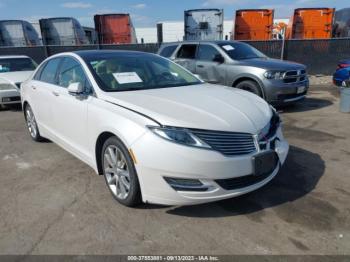  Salvage Lincoln MKZ