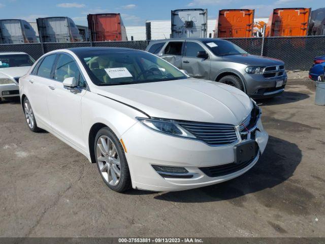  Salvage Lincoln MKZ