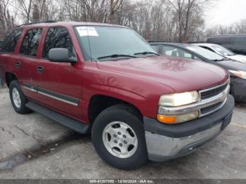  Salvage Chevrolet Tahoe