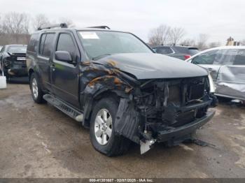  Salvage Nissan Pathfinder