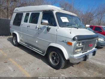  Salvage GMC Rally Wagon   Van