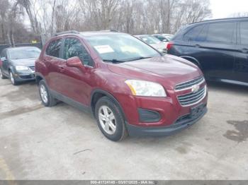  Salvage Chevrolet Trax