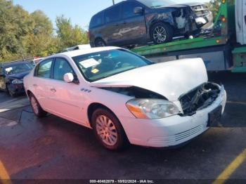  Salvage Buick Lucerne