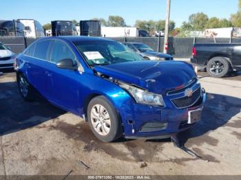  Salvage Chevrolet Cruze