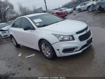  Salvage Chevrolet Cruze