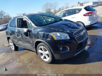  Salvage Chevrolet Trax