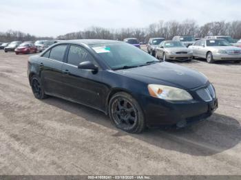  Salvage Pontiac G6