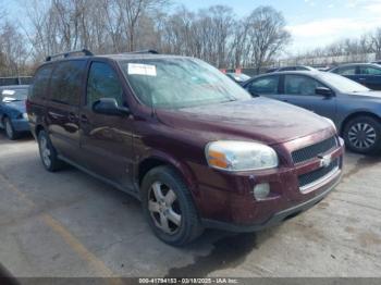  Salvage Chevrolet Uplander