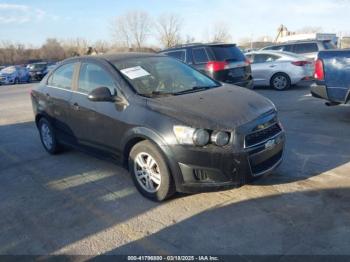  Salvage Chevrolet Sonic