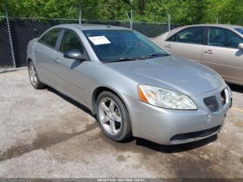  Salvage Pontiac G6