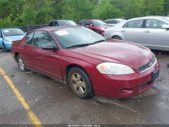  Salvage Chevrolet Monte Carlo