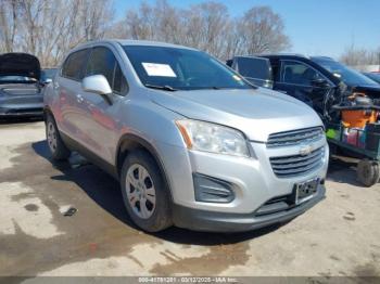  Salvage Chevrolet Trax