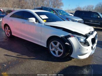  Salvage Mercedes-Benz Cls-class