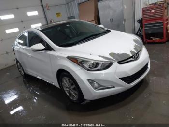  Salvage Hyundai ELANTRA