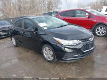  Salvage Chevrolet Cruze