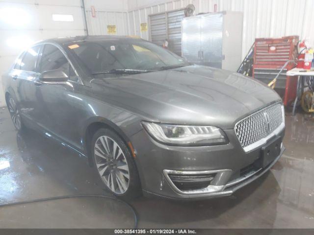  Salvage Lincoln MKZ Hybrid