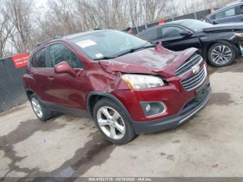  Salvage Chevrolet Trax