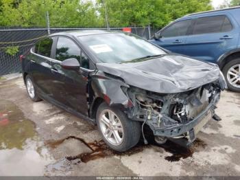  Salvage Chevrolet Cruze