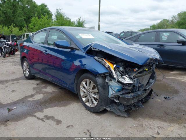  Salvage Hyundai ELANTRA