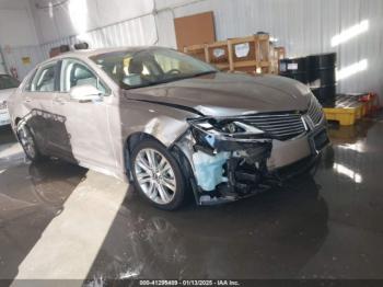  Salvage Lincoln MKZ Hybrid