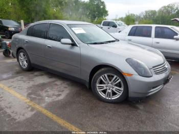  Salvage INFINITI G35x
