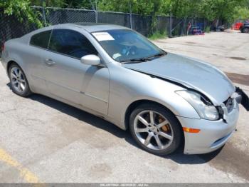  Salvage INFINITI G35