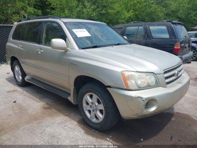  Salvage Toyota Highlander