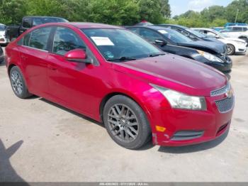  Salvage Chevrolet Cruze