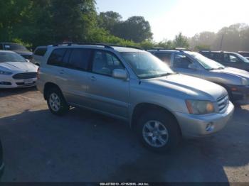  Salvage Toyota Highlander