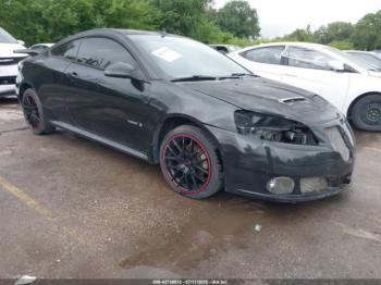  Salvage Pontiac G6