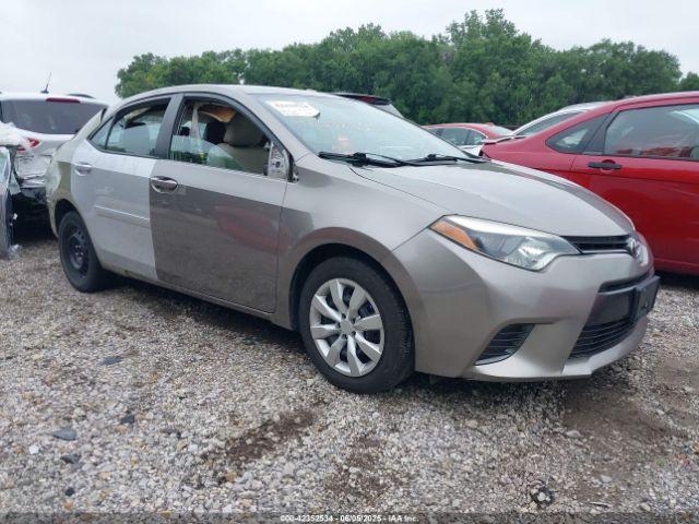  Salvage Toyota Corolla