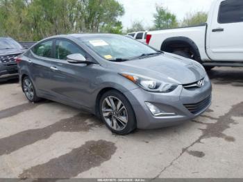  Salvage Hyundai ELANTRA