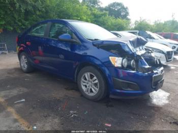  Salvage Chevrolet Sonic