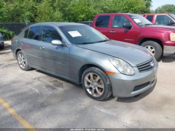  Salvage INFINITI G35