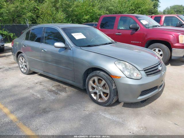  Salvage INFINITI G35