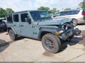  Salvage Jeep Wrangler