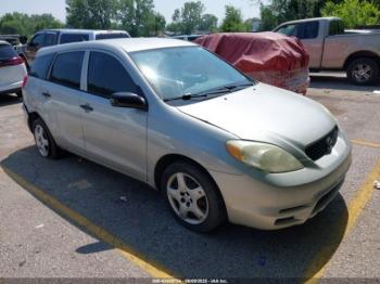  Salvage Toyota Matrix
