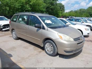  Salvage Toyota Sienna