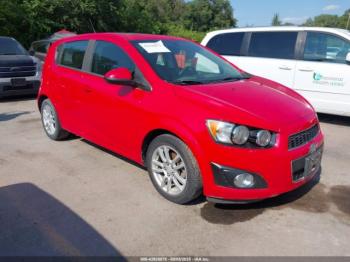  Salvage Chevrolet Sonic